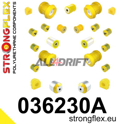 036230A Komplettes SPORT Achslagerbuchsen-Kit BMW E82 / E9x