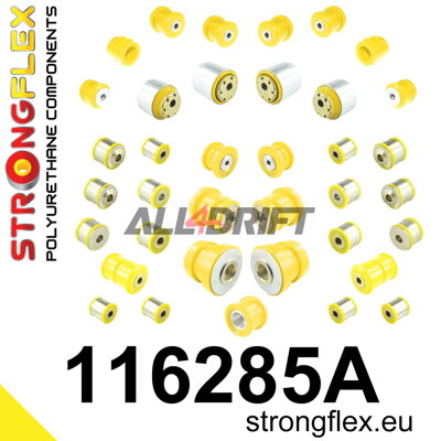 116285A Komplettes Polyurethan-Buchsen-Set RWD SPORT - Mercedes W211 RWD