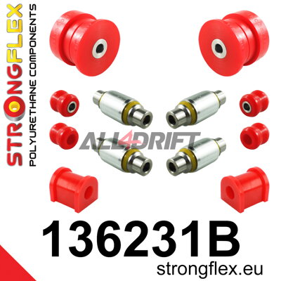 136231B Hinterachs-Buchsen Satz Opel / Saab