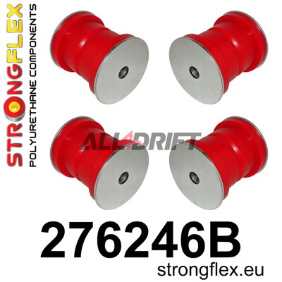 276246B Hinterachsträger Buchsen-Satz - Subaru Legacy III / Outback II (98-03) BE BH BT