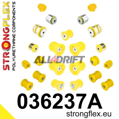 036237A Komplettsatz Achslagerbuchsen SPORT BMW E38