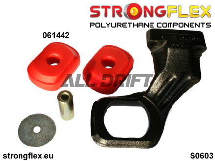 061442B Motorlager-Einsätze (Steuerseite) Fiat Cinquecento / Seicento