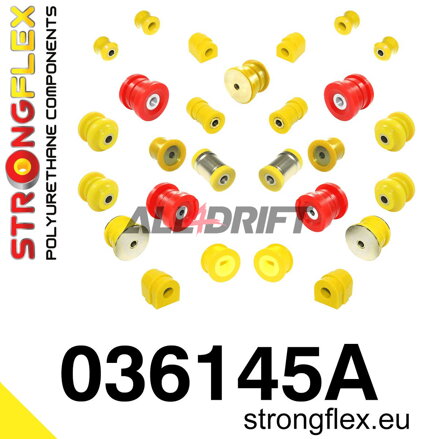 036145A Komplettes SPORT-Set für Achslagerbuchsen BMW E46 / Z4