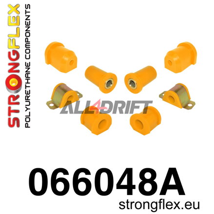 066048A Polyurethan-Buchsen-Satz Vorderachse SPORT Fiat Cinquecento / Seicento