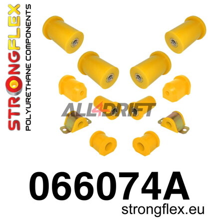 066074A Komplettes SPORT Achslagerbuchsen-Kit Fiat Cinquecento / Seicento