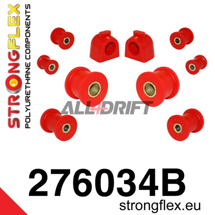 276034B Polyurethan-Buchsen Satz für die Vorderachse - Saab 9-2X (04-06)