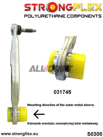 031745A Inneres SPORT Gummilager für den oberen hinteren Querlenker BMW