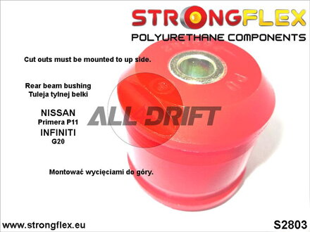 281594A Polyurethanbuchse für Hinterachsaufhängung SPORT Infiniti / Nissan