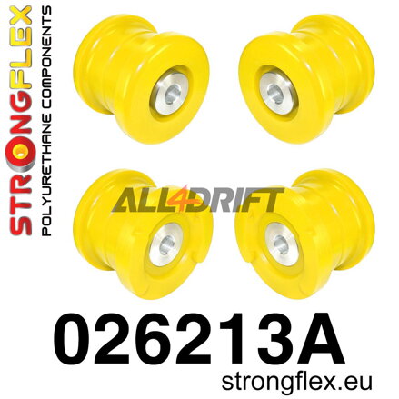 026213A: SPORT-Buchsen-Satz für Vorderachsträger - Audi C6 (04-11) Quattro & Allroad