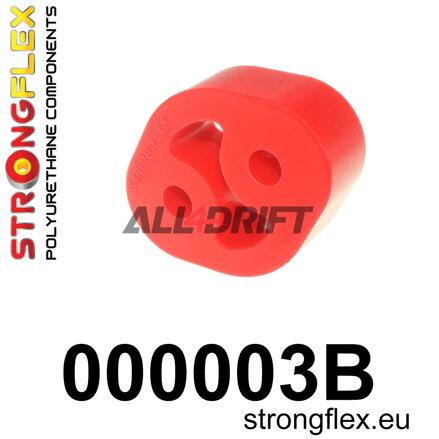 000003B Auspuffhalterung 32mm - Halter, Auspuffgummis