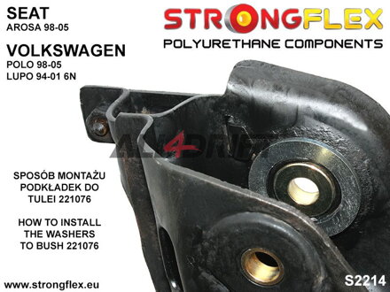 221076B Hintere Querlenkerbuchse vorne - Seat Arosa 6H (98-04)