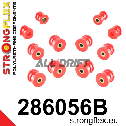 286056B Satz Hinterachs-Gummilager - Nissan II (92-02) K11