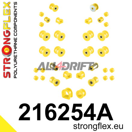 216254A: Komplettsatz Sport-Fahrwerksbuchsen - Toyota RWD (83-87) AE85 / AE86