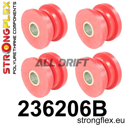 236206B: Achsträgerbuchsen Satz Vorderachse - Volvo 850 (91-96)