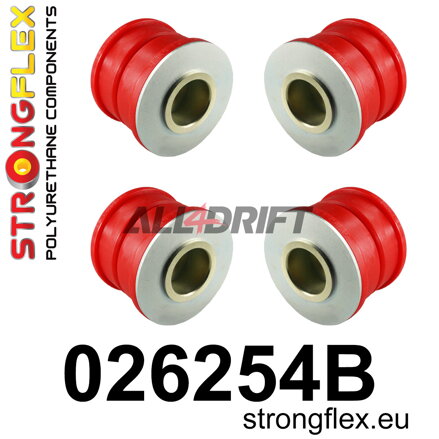 026254B Polyurethan-Buchsen-Satz für Vorderachsträger Audi / Porsche / VW