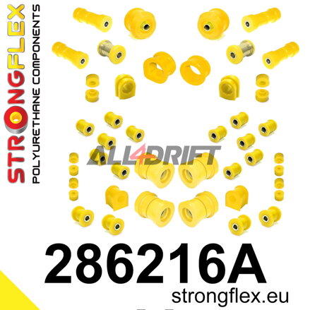 286216A Komplettsatz Achsgummilager R32 AWD SPORT - Nissan R32 (89-94) AWD