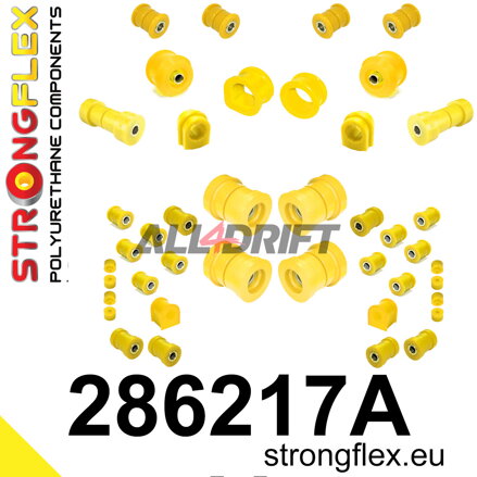 286217A Komplettsatz Achsgummilager R33 R34 RWD SPORT - Nissan R33 (93-98) RWD