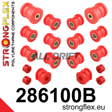 286100B Hinterachs-Buchsen-Satz - Nissan 100NX (90-96) B13