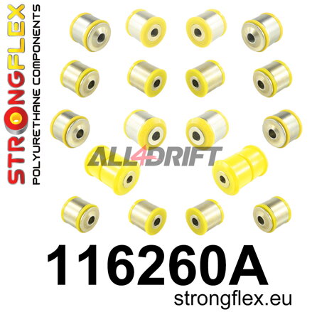 116260A SPORT-Fahrwerksbuchsen-Satz Hinterradaufhängung - Mercedes C216 RWD