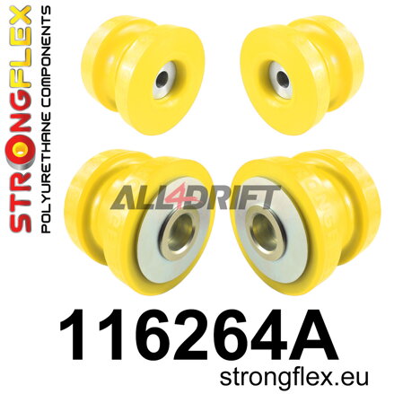 116264A Hinterachsträger Buchsen-Satz SPORT - Mercedes C216 RWD