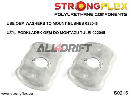 026264B Komplettes Satz Polyurethan-Gummilager Achsen Audi A8 / S8