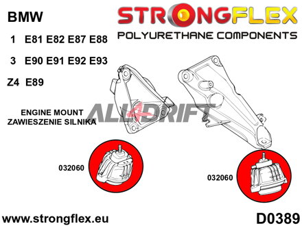 032060B Motorlager E90 - BMW E81 / E82 / E87 / E88 (04-13)