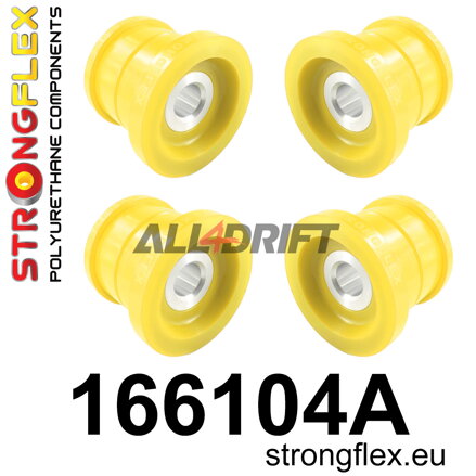 166104A SPORT-Buchsen-Satz für Hinterachsträger - Maserati GranCabrio (10-19)