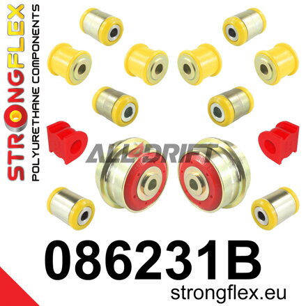 086231B: Hinterachs-Buchsen-Satz - Honda VII (02-08) Tourer CM
