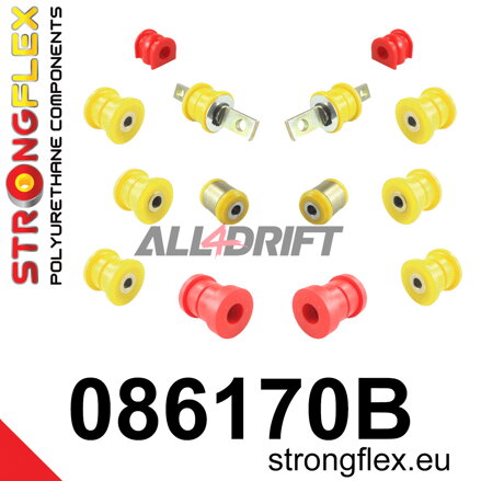 086170B Hinterachsen-Buchsen Satz - Acura RSX (01-06) DC5