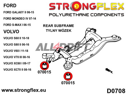 076159B Komplettes Achslager-Satz Ford / Volvo