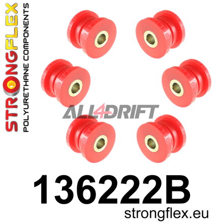 136222B Satz Vorderachsrahmen Lagerbuchsen - Opel / Vauxhall G (98-04)