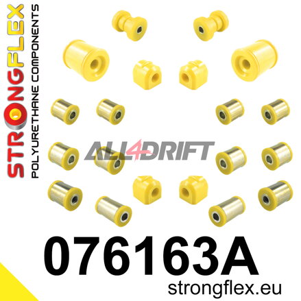 076163A Komplettes SPORT-Fahrwerksbuchsen-Kit Ford / Mazda / Volvo