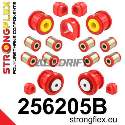 256205B Komplettes Fahrwerksbuchsen Set bis 05/2003 - Mini Mini R50/R52/R53 (00-06)