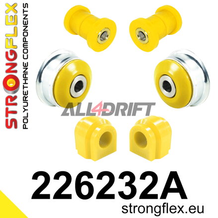 226232A Polyurethan-Buchsen-Satz für die Vorderachse SPORT Audi / Seat / Škoda / VW