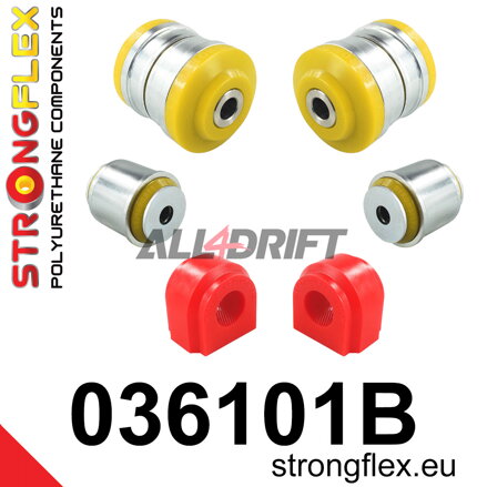 036101B Polyurethan-Buchsen Satz Vorderachse BMW X3 / X4