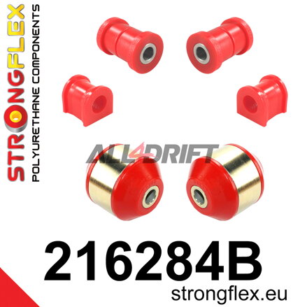 216284B Polyurethan-Buchsen Vorderachs-Satz Toyota Yaris / Yaris Verso