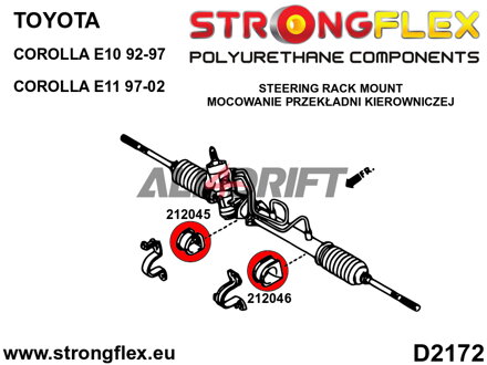 212046B: Lenkgetriebelagerbuchse - Toyota E100 4WD