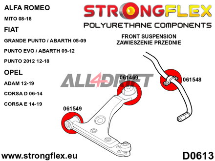 061548A SPORT Stabilisatorlagerbuchse vorne