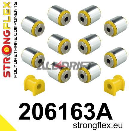 206163A Sport-Buchsen-Satz für die Hinterradaufhängung - Suzuki FWD