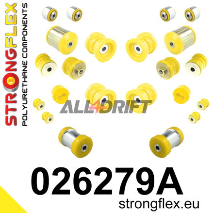 026279A Komplettes SPORT-Achslagerbuchsen-Set Audi