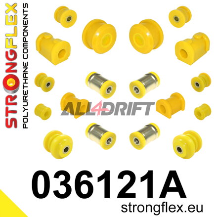 036121A Komplettes SPORT Polyurethan-Achslagerbuchsen-Set BMW Z1