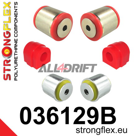 036129B Satz Vorderachs-Gummilager BMW E39