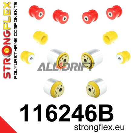 116246B Vorderachs-Buchsen-Satz - Mercedes W211 RWD