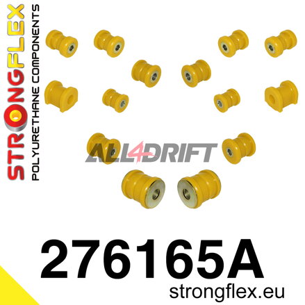 276165A Polyurethan-Buchsen Satz Hinterachse SPORT - Subaru III (09-13) SH