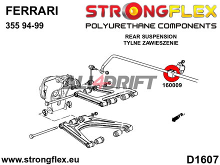 160009A SPORT Stabilisatorlager - Maserati GranCabrio (10-19)