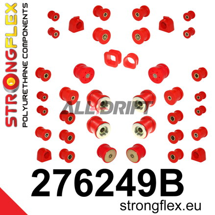 276249B Komplettes Polyurethan-Achslager-Satz - Saab 9-2X (04-06)