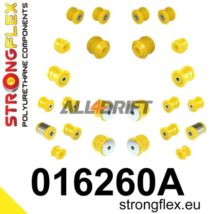 016260A: Komplettes SPORT-Polyurethan-Buchsen-Kit – Alfa Romeo 159 (05-11) Typ 939