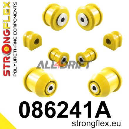 086241A: SPORT-Satz für Vorderachslagerung und Hinterachsträger - Honda IX (12-17) FK / FG / FA / FD