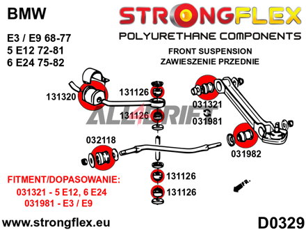 131126B Silentblock zur Befestigung der vorderen Öse
