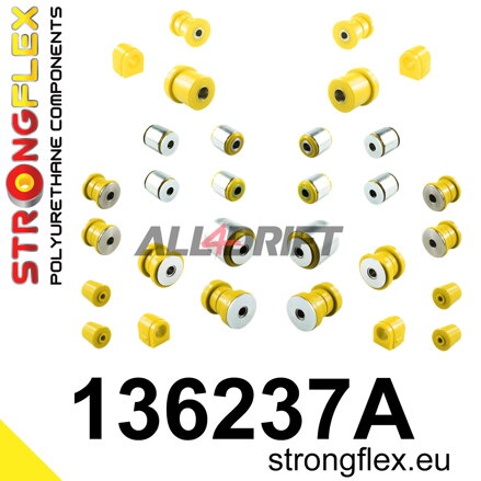 136237A SPORT-Buchsen-Satz für Vorder- und Hinterachse Opel / Saab